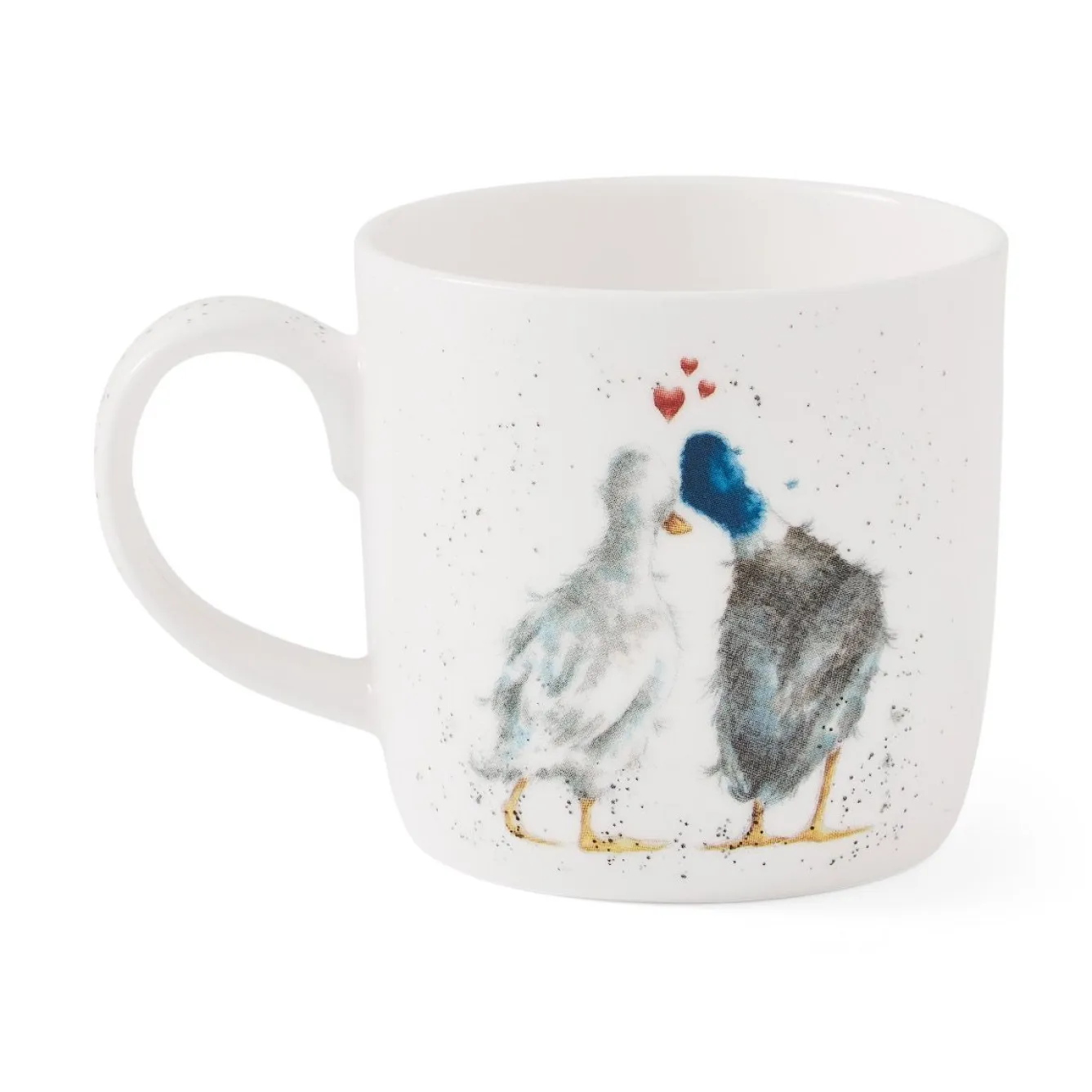 Wrendale Designs 'Duck Love' Duck Small Bone China Mug (11oz)- Animals|Animals