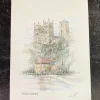 Sean Webb Art Durham Cathedral Card- Greeting Cards|Art