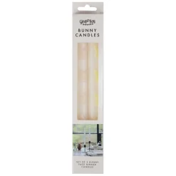 Ginger Ray Easter Bunny Dinner Candles- Easter|Seasonal Decor