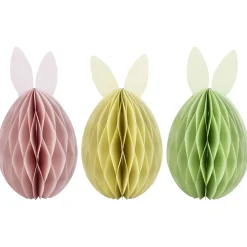Ginger Ray Easter Bunny Honeycomb Decorations- Easter|Seasonal Decor