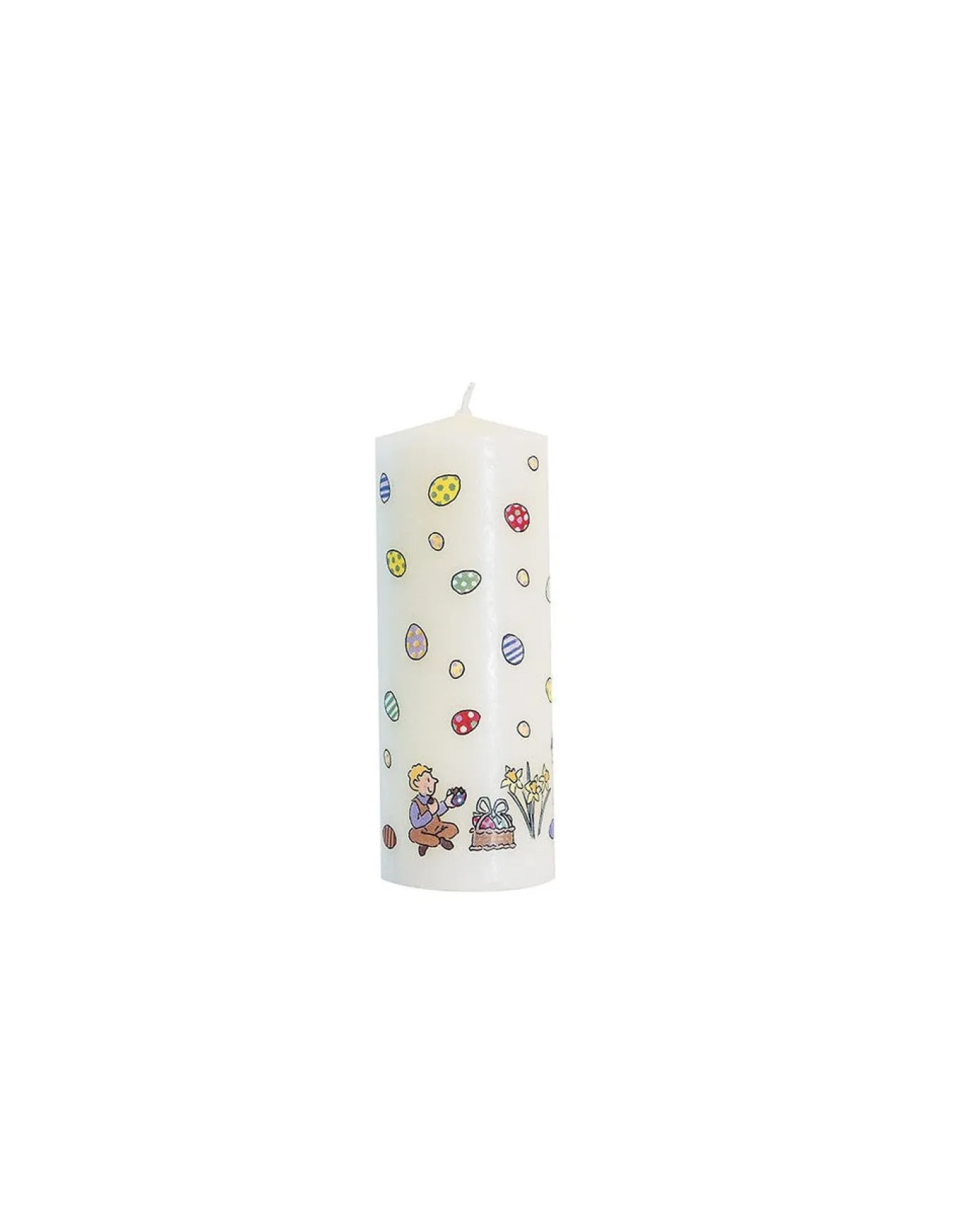 Alison Gardiner Easter Egg Hunt Mini Pillar Candle- Easter|Seasonal Decor
