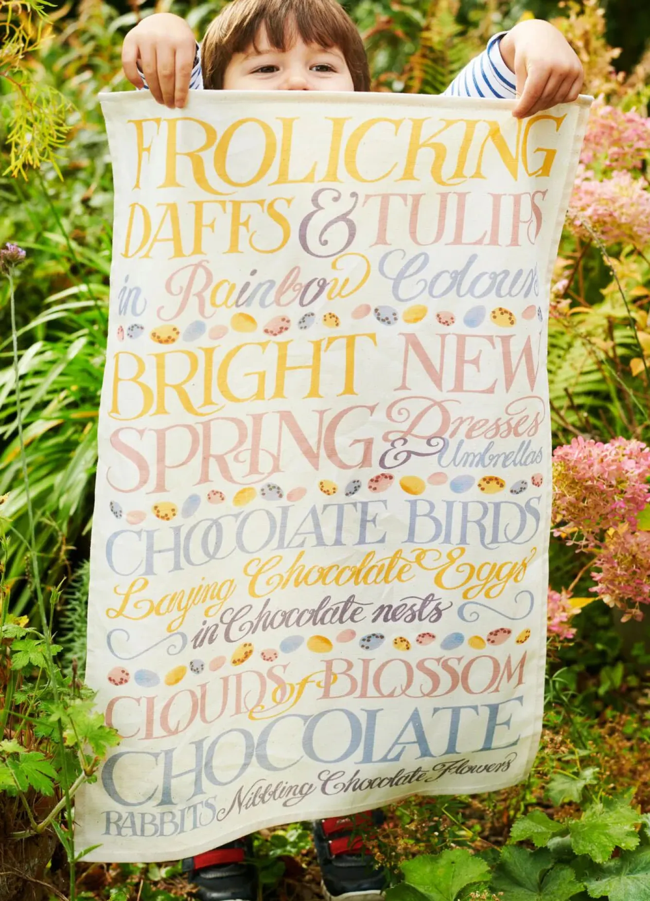 Emma Bridgewater Easter Toast Mini Eggs Tea Towel- Easter