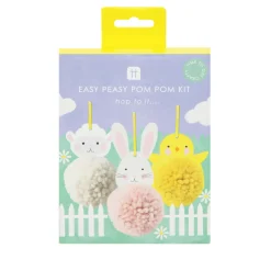 Talking Tables Easy Peasy Spring Pom Pom Kit- Seasonal Decor|Crafts