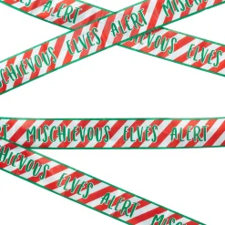 Ginger Ray Elf Caution Tape- Advent
