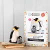 The Crafty Kit Co. Emperor Penguins Needle Felting Kit- Christmas|Crafts