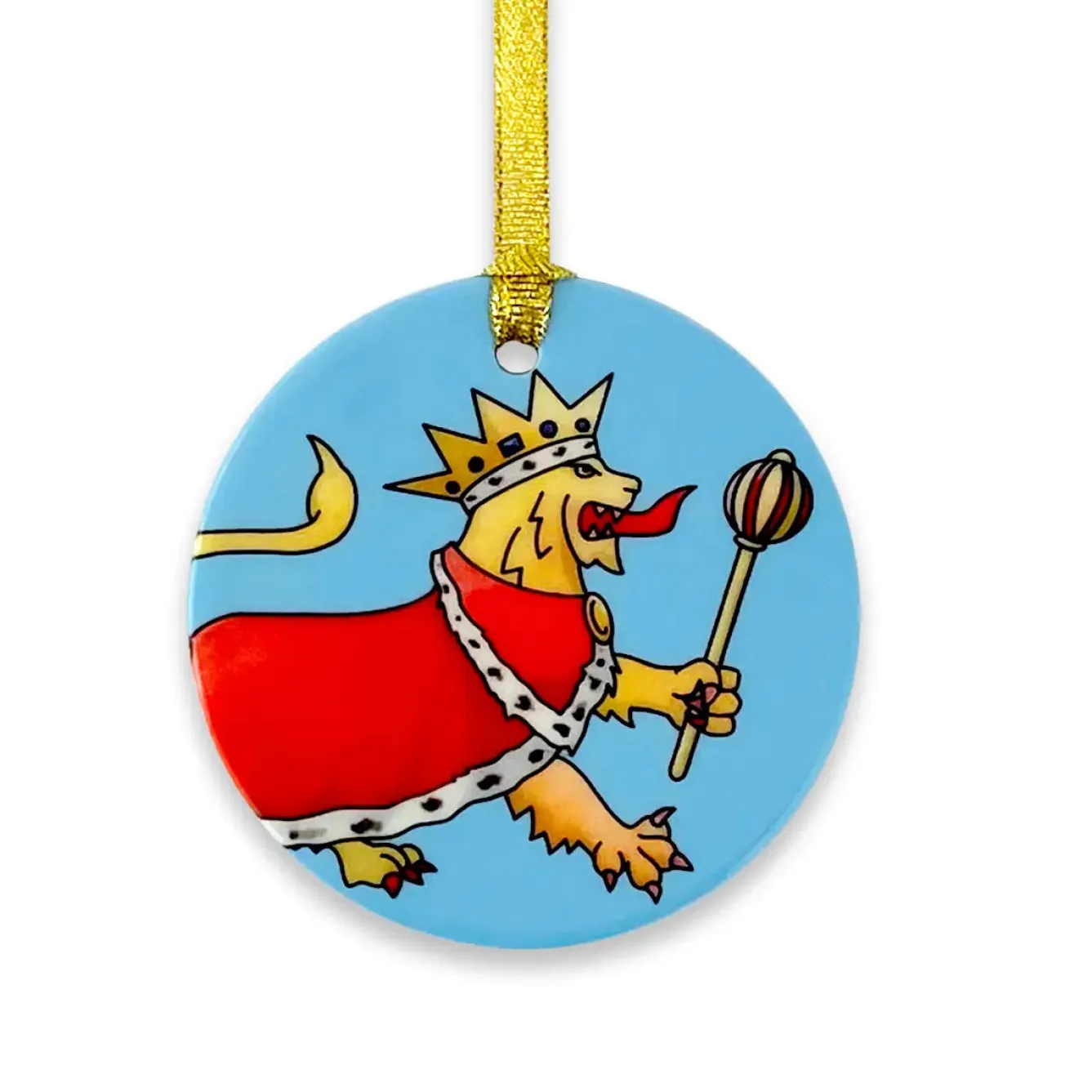 Yeti English Lion Tree Decorations- Christmas Decorations|Christmas