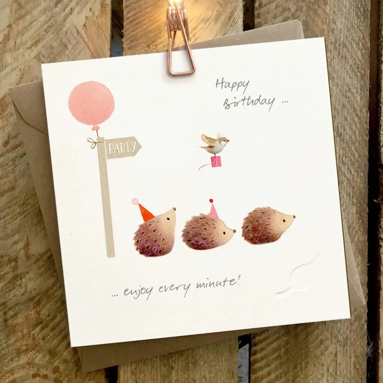 Ginger Betty Enjoy Every Minute! Birthday Card- Greeting Cards