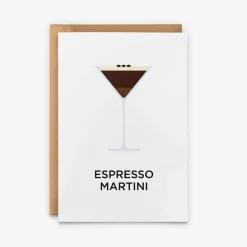Everlong Print Co. Espresso Martini Card- Greeting Cards