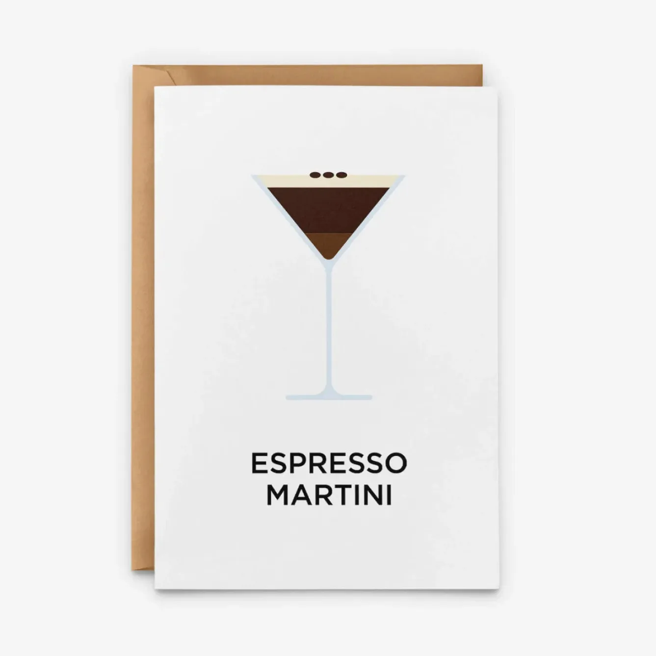 Everlong Print Co. Espresso Martini Card- Greeting Cards