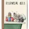 Bewilderbeest Essential Oils Greetings Card- Greeting Cards
