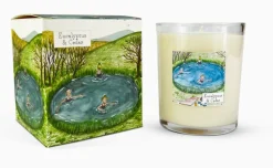 Heaven Scent Eucalyptus & Cedar Votive Candle - Wild Swimming- Home Fragrance