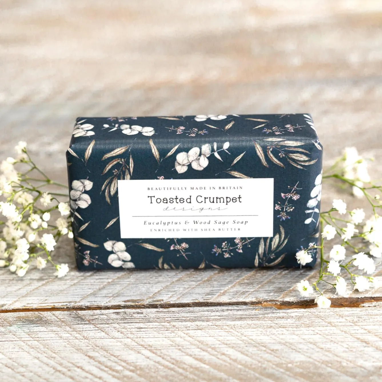 Toasted Crumpet Eucalyptus & Wood Sage Soap- Soaps & Lotions