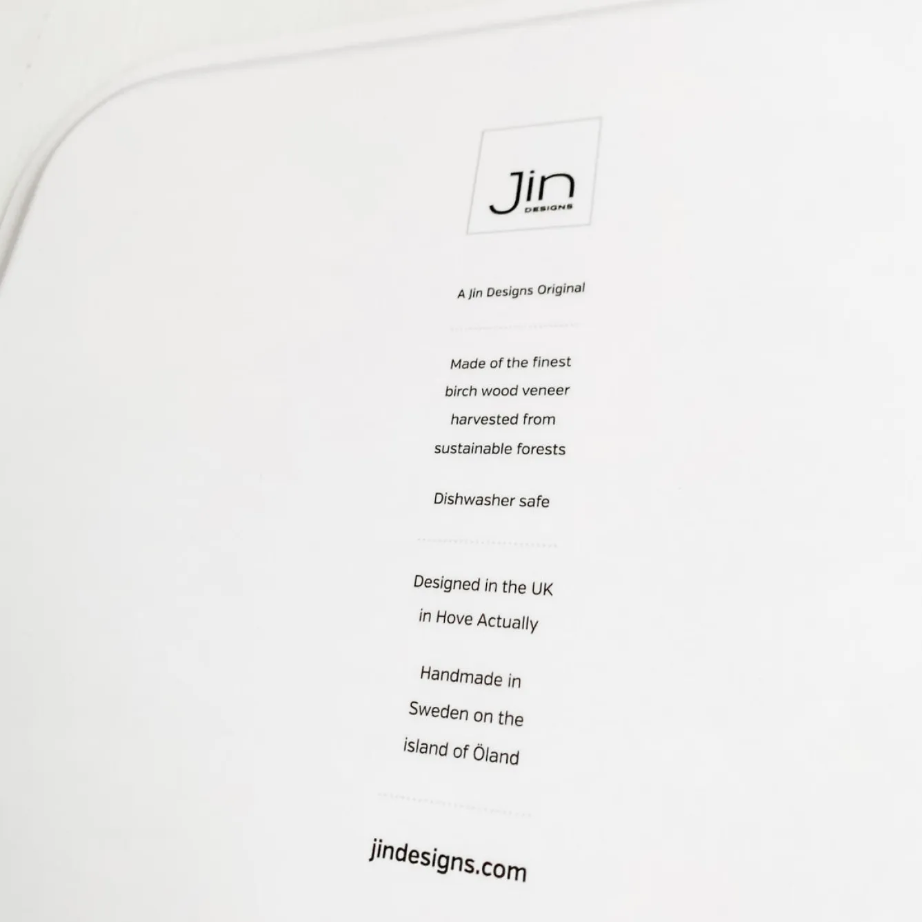 Jin Designs Farm Collection Birch Wood Tray- Tea|Trays