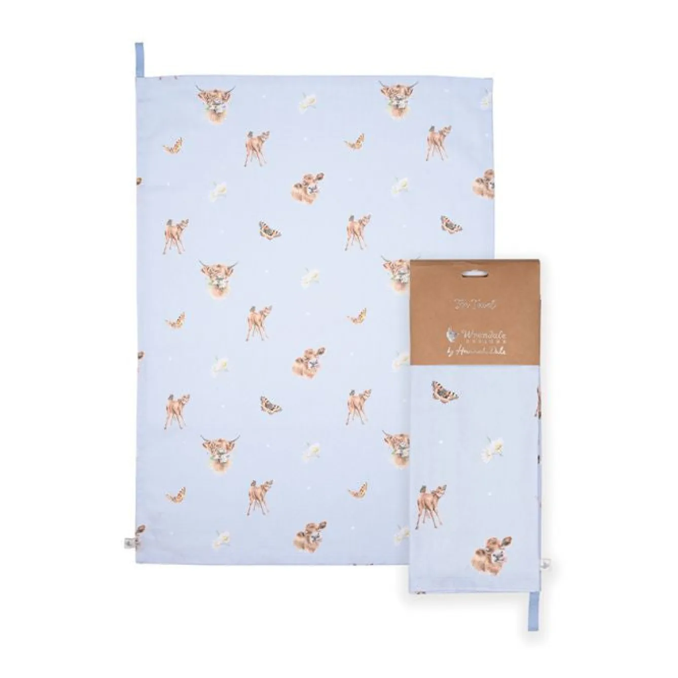Wrendale Designs 'Farmyard Friends' Farmyard Animal Tea Towel- Tea|Tea Towels