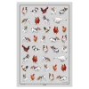 Samuel Lamont Farmyard Frolics Linen/Cotton Tea Towel- Aprons