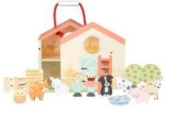 Orange Tree Toys Farmyard Play Set- Children