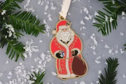 Nancy & Betty Father Christmas Tree Decoration- Christmas