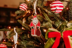 Nancy & Betty Father Christmas Tree Decoration- Christmas