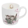 Wrendale Designs 'Feather Your Nest' Bird Bone China Mug (14oz)- Animals|Animals