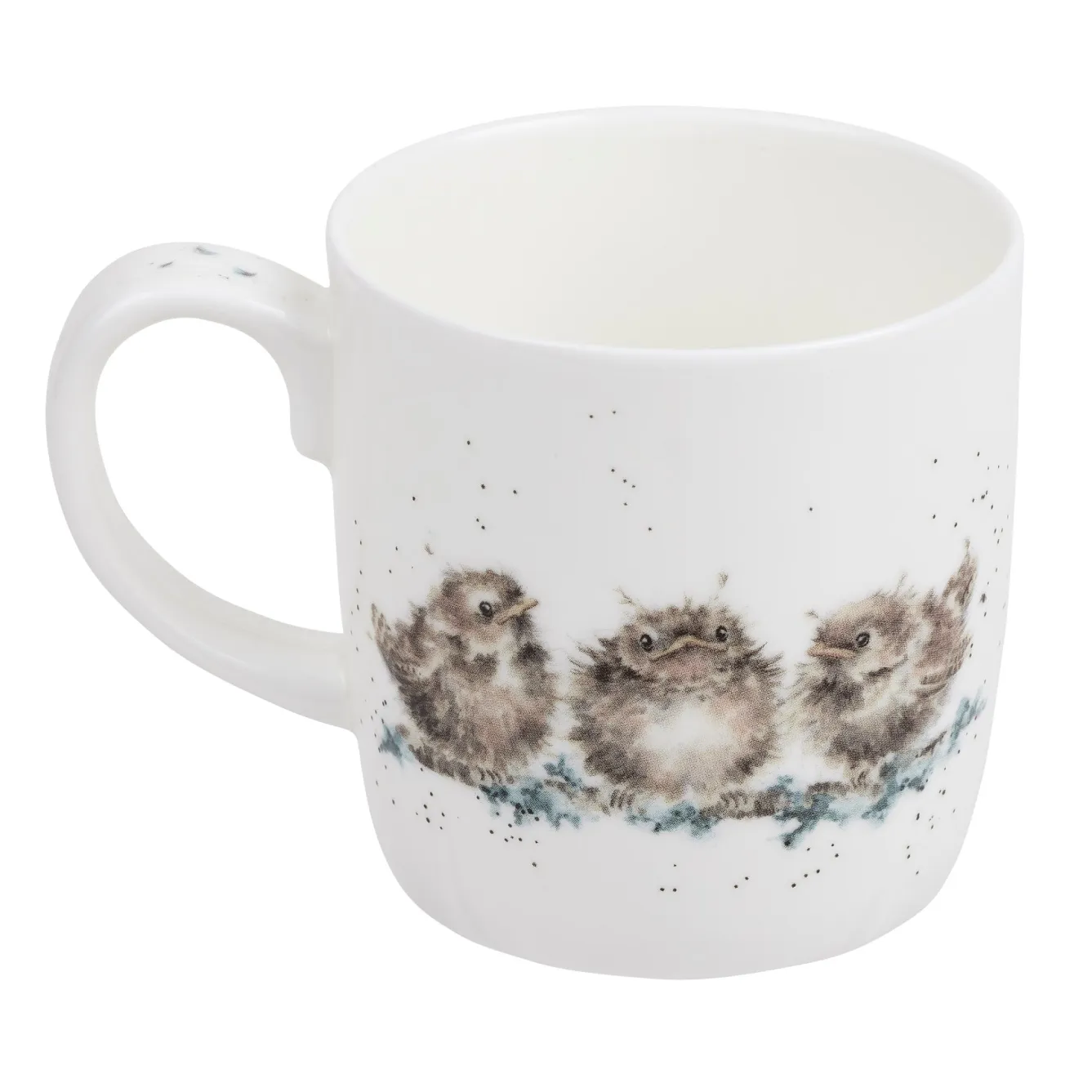 Wrendale Designs 'Feather Your Nest' Bird Bone China Mug (14oz)- Animals|Animals