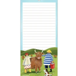 Emma Ball Feeding the Coos Lined Magnetic Pad- Stationery