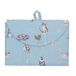 Wrendale Designs 'Feline Friends' Foldable Lightweight Shopping Bag- Bags