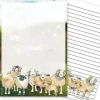 Emma Ball Felted Sheep A5 Writing Pad- Stationery