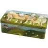 Emma Ball Felted Sheep Long Tin- Storage