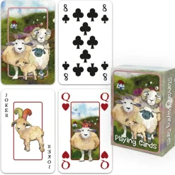 Emma Ball Felted Sheep Playing Cards- Puzzles|Children