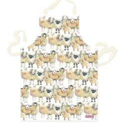 Emma Ball Felted Sheep Repeat Apron- Aprons