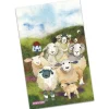 Emma Ball Felted Sheep Tea Towel- Tea|Tea Towels