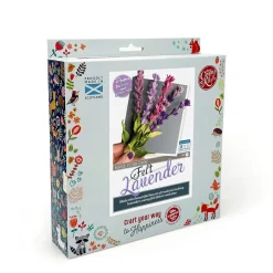 The Crafty Kit Co. Felt Lavender Craft Kit- Crafts