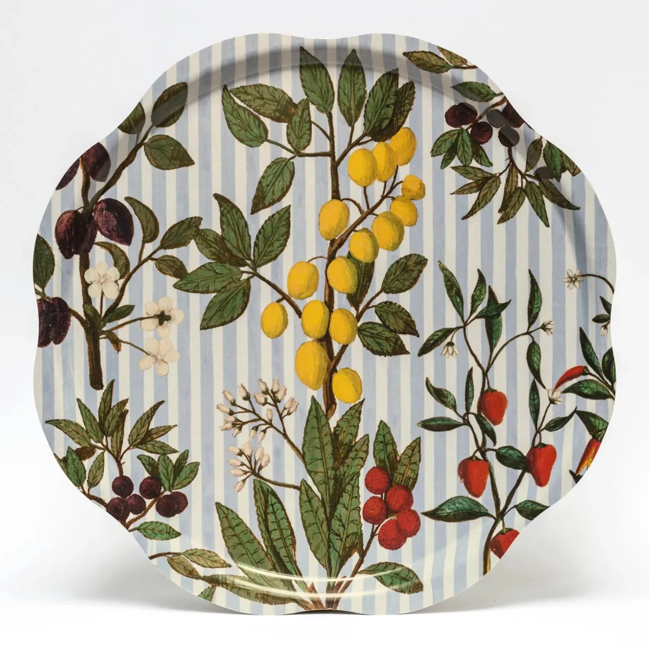 Roomytown Festival of Fruits Birchwood Tray- Trays