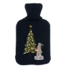 Sophie Allport Festive Foreat Knitted Statement Hot Water Bottle- Pillows & Throws