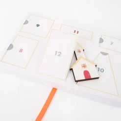 Meri Meri Festive Village Wooden Advent Calendar- Advent
