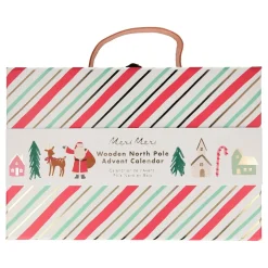Meri Meri Festive Village Wooden Advent Calendar- Advent