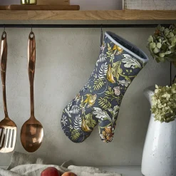 Ulster Weavers Finch & Flower  Gauntlet- Oven Gloves/Mitts