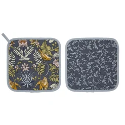 Ulster Weavers Finch & Flower Pot Mat- Pot Grabs