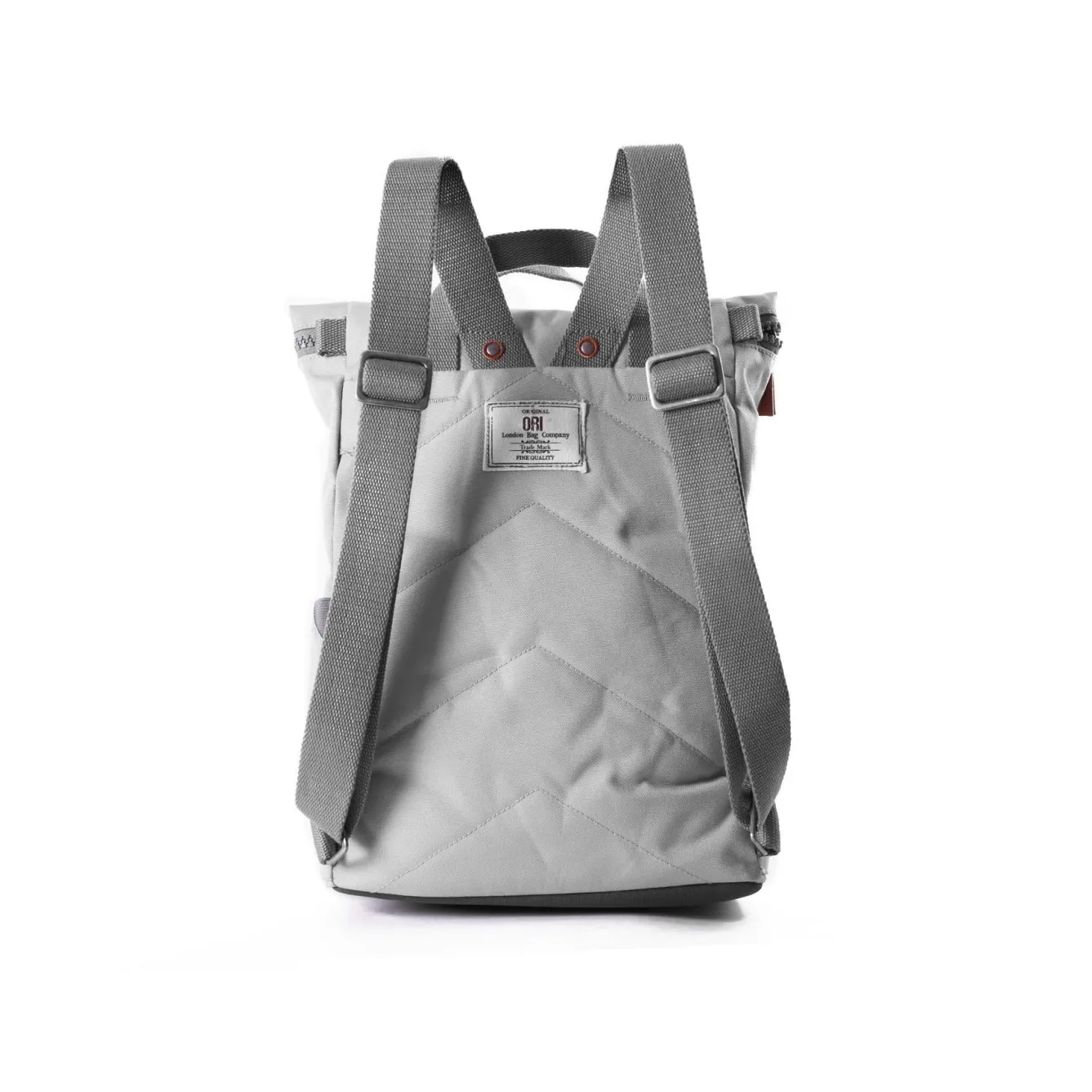 Ori London Finchley A Mist Recycled Canvas Backpack- Medium- Bags