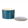 Wax Lyrical Fired Earth Ceramic Multi Wick Assam & White Cedar Tea Candle- Home Fragrance