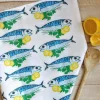 Lucky Lobster Fish & Lemon Tea Towel- Tea|Tea Towels