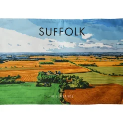 Town Towels Flatlands of Suffolk Tea Towel- Tea|Tea Towels