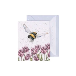 Wrendale Designs 'Flight of the Bumblebee' Bee Enclosure Card- Greeting Cards