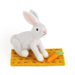 Sew Heart Felt Flopsy Rabbit with Carrot Nibbles- Children
