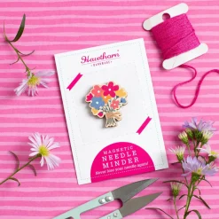 Hawthorn Handmade Flower Posey Magnetic Needle Holder- Crafts