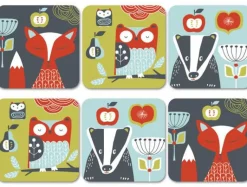Repeat Repeat Folkland Coasters Set of 6- Coasters