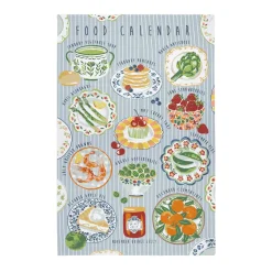 Ulster Weavers Food Calendar Tea Cotton Tea Towel- Tea|Tea