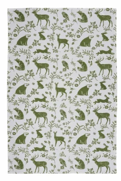 Ulster Weavers Forest Friends Sage Tea Towel Twin Pack- Tea|Tea Towels