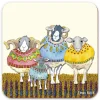 Emma Ball Four Sheep in Sweaters Coaster- Coasters