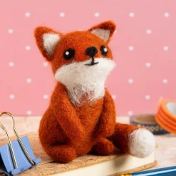 Hawthorn Handmade Fox Cub Mini Needle Felting Kit- Crafts|Children